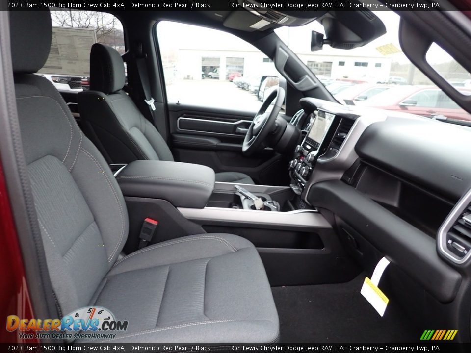 Front Seat of 2023 Ram 1500 Big Horn Crew Cab 4x4 Photo #10