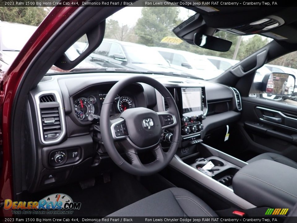 Dashboard of 2023 Ram 1500 Big Horn Crew Cab 4x4 Photo #13