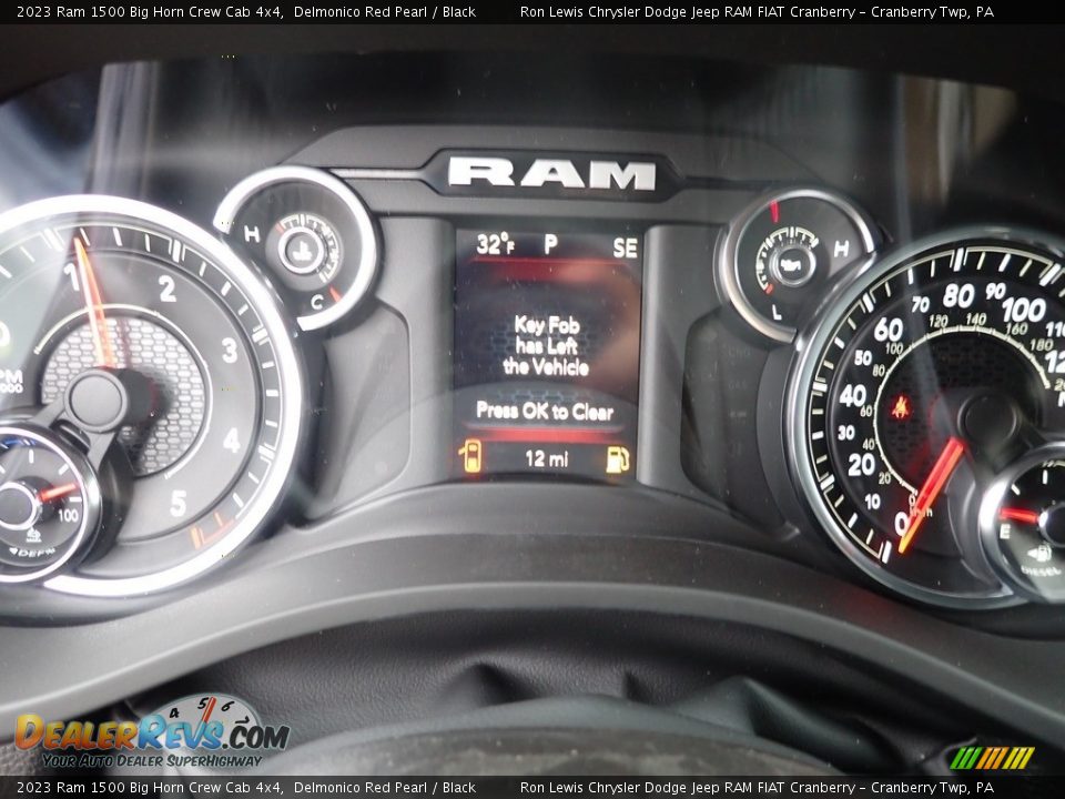 2023 Ram 1500 Big Horn Crew Cab 4x4 Gauges Photo #17