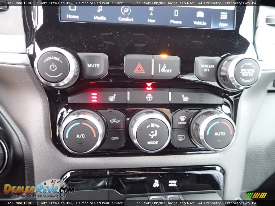 Controls of 2023 Ram 1500 Big Horn Crew Cab 4x4 Photo #19