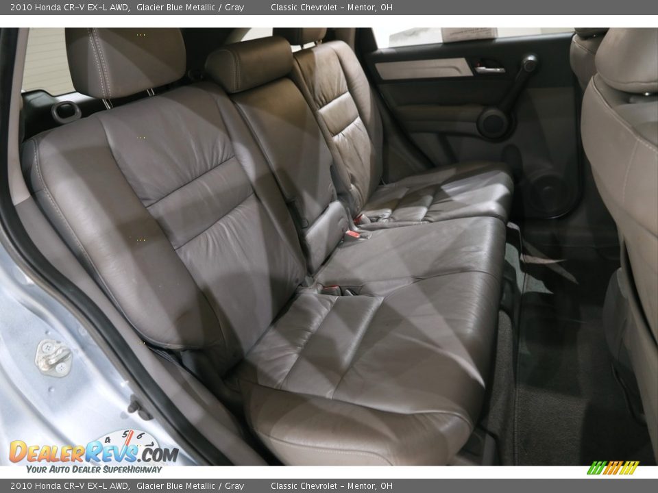 2010 Honda CR-V EX-L AWD Glacier Blue Metallic / Gray Photo #14