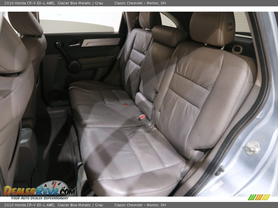2010 Honda CR-V EX-L AWD Glacier Blue Metallic / Gray Photo #15