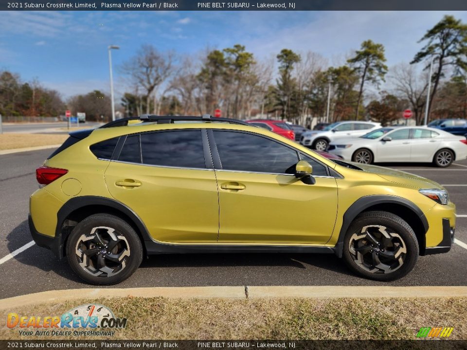 Plasma Yellow Pearl 2021 Subaru Crosstrek Limited Photo #4