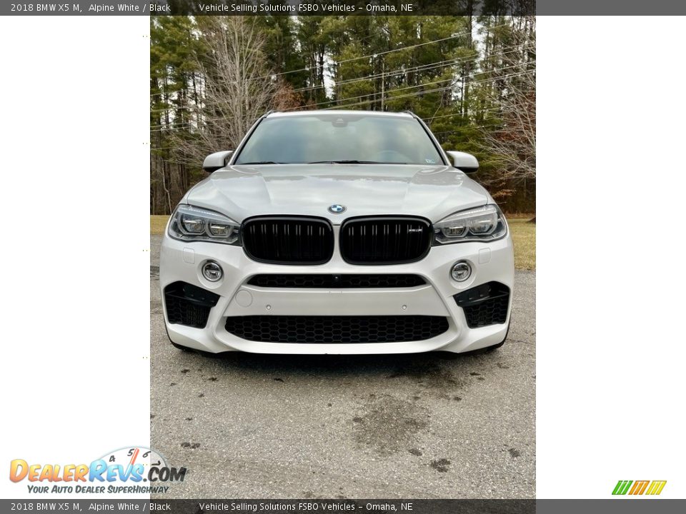 2018 BMW X5 M Alpine White / Black Photo #3