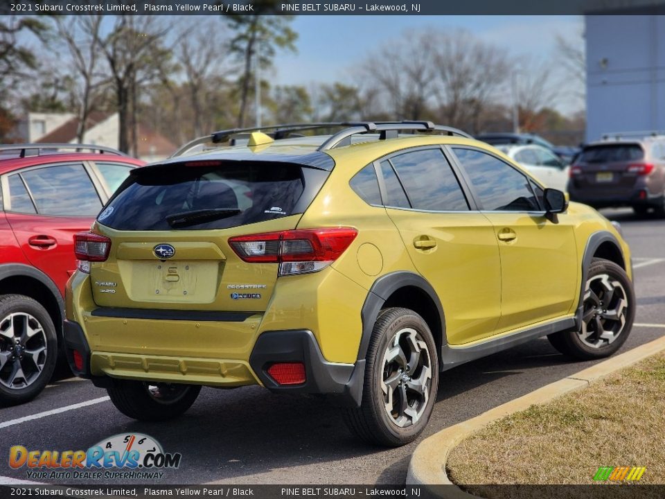 Plasma Yellow Pearl 2021 Subaru Crosstrek Limited Photo #6