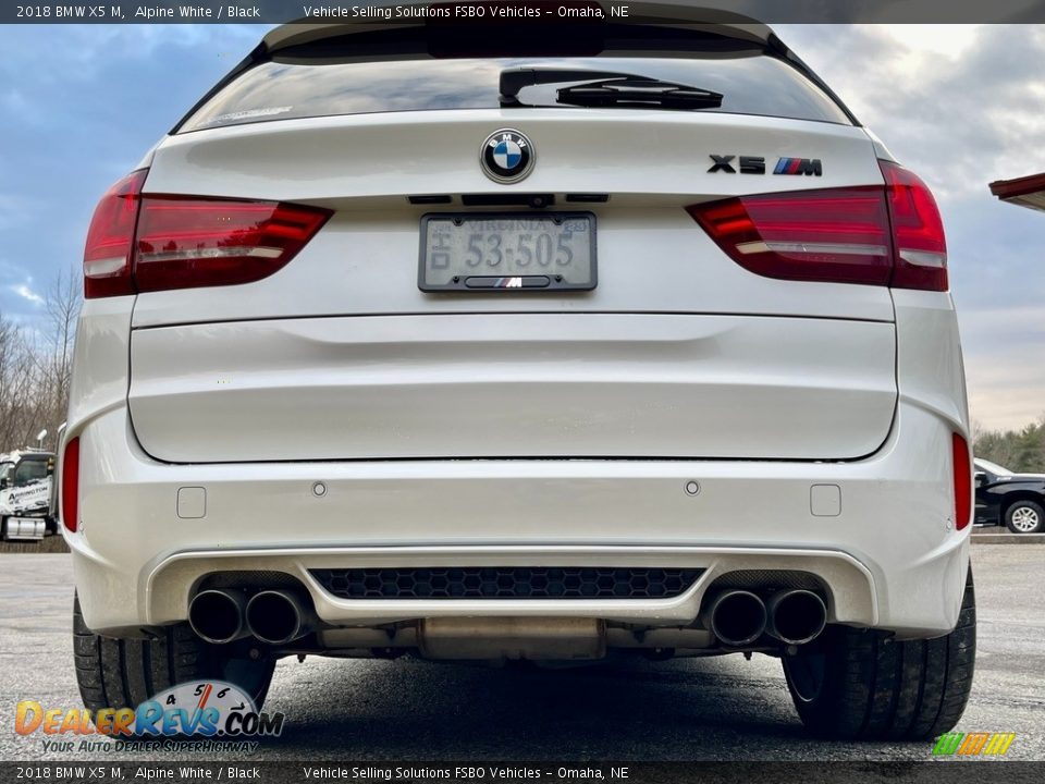 2018 BMW X5 M Alpine White / Black Photo #4