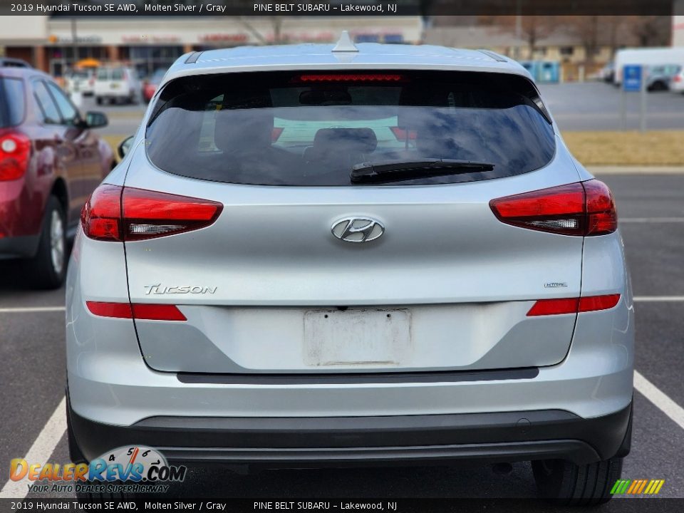 2019 Hyundai Tucson SE AWD Molten Silver / Gray Photo #6