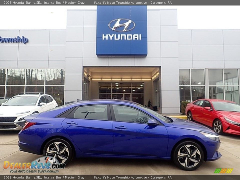 Intense Blue 2023 Hyundai Elantra SEL Photo #1