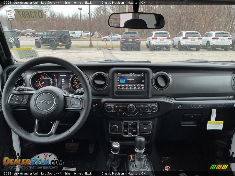 Dashboard of 2023 Jeep Wrangler Unlimited Sport 4x4 Photo #11