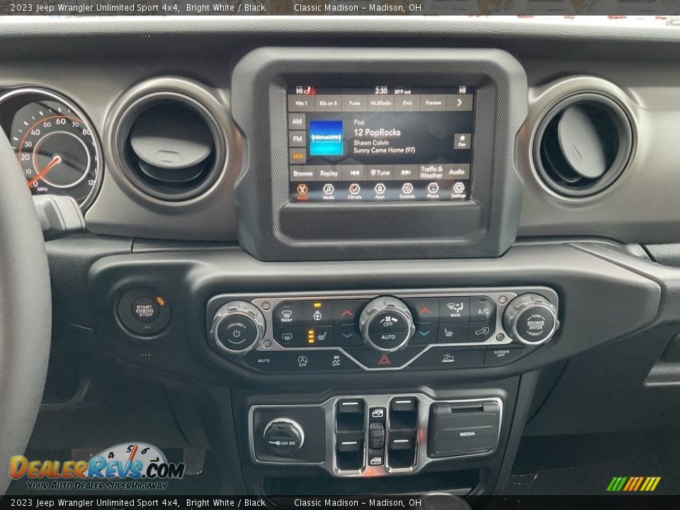 Controls of 2023 Jeep Wrangler Unlimited Sport 4x4 Photo #12