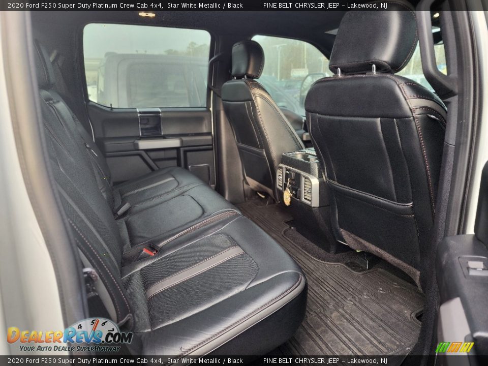 2020 Ford F250 Super Duty Platinum Crew Cab 4x4 Star White Metallic / Black Photo #6