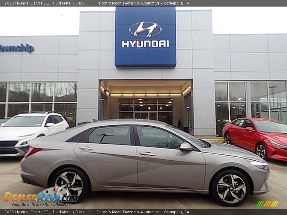 Fluid Metal 2023 Hyundai Elantra SEL Photo #1