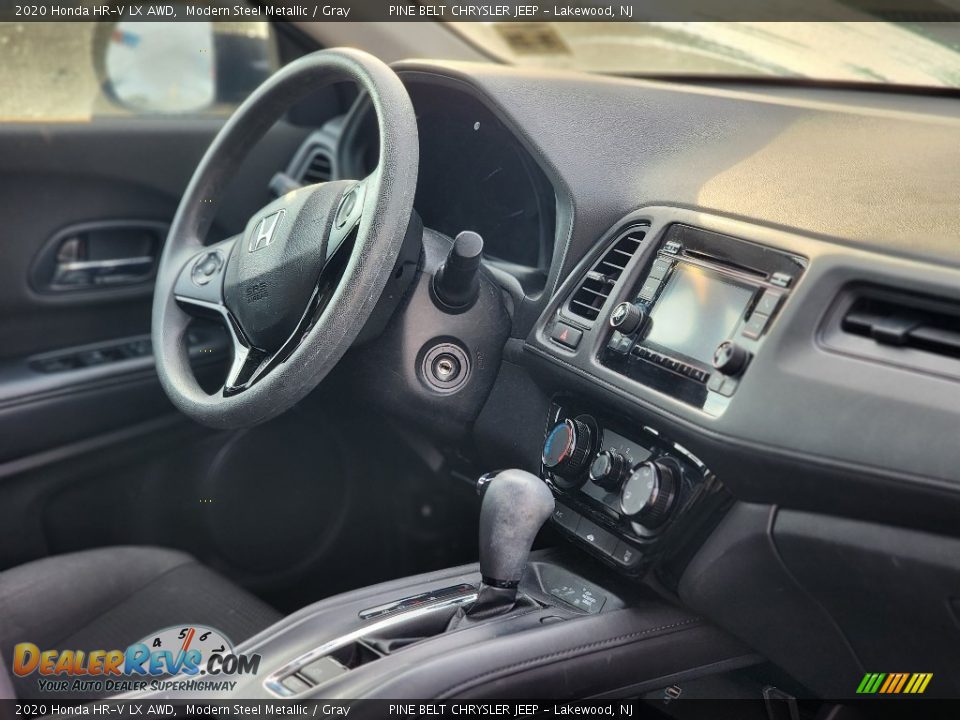 2020 Honda HR-V LX AWD Modern Steel Metallic / Gray Photo #4