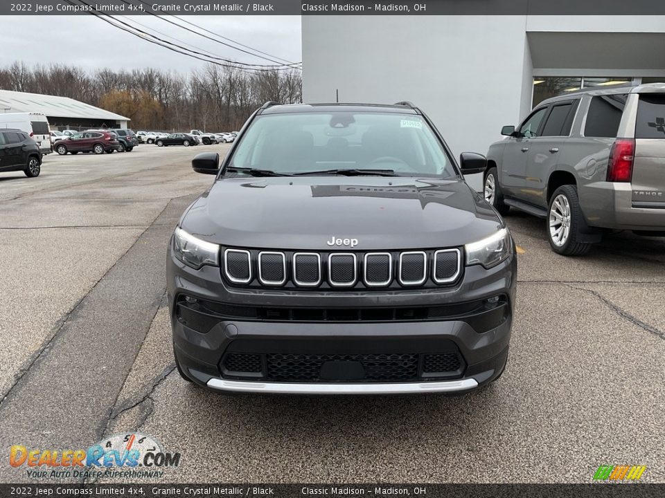 2022 Jeep Compass Limited 4x4 Granite Crystal Metallic / Black Photo #2
