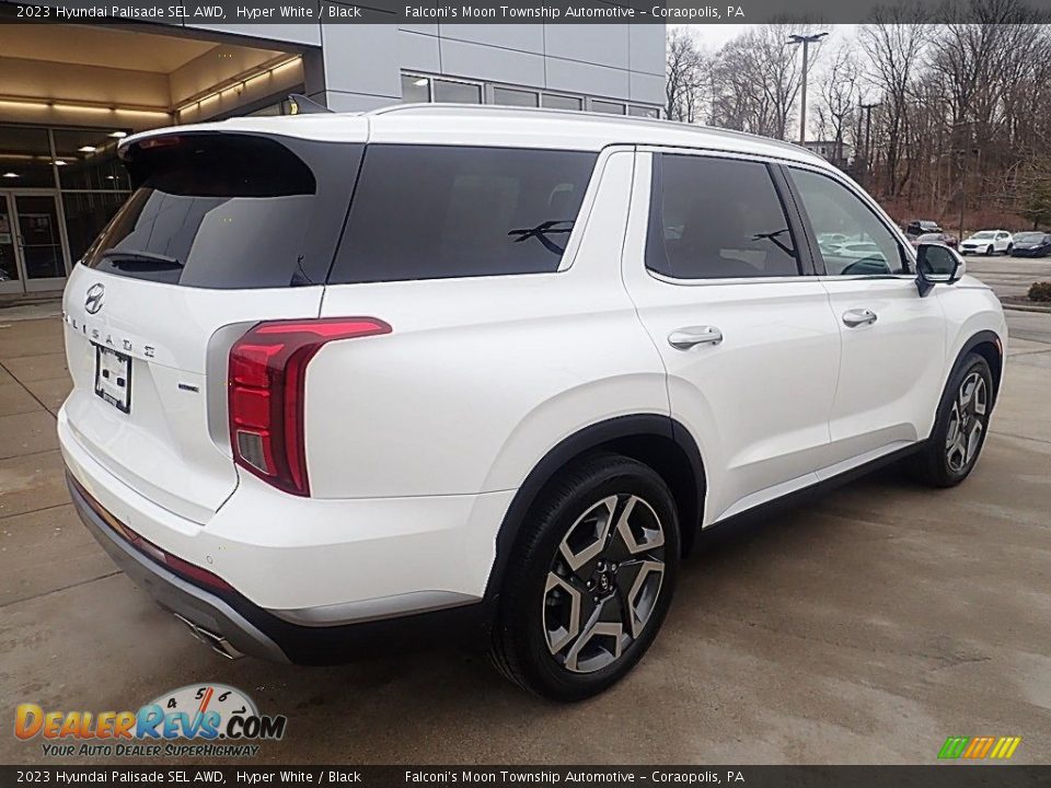 2023 Hyundai Palisade SEL AWD Hyper White / Black Photo #2