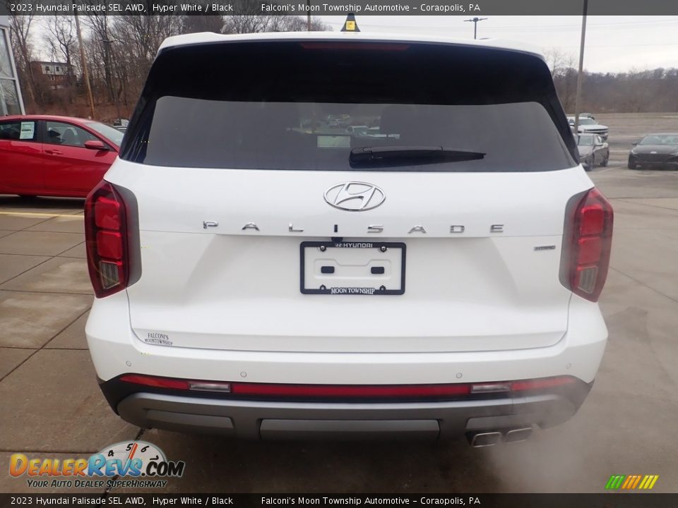 2023 Hyundai Palisade SEL AWD Hyper White / Black Photo #3