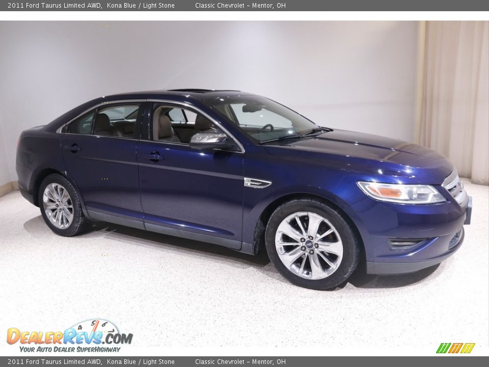 Kona Blue 2011 Ford Taurus Limited AWD Photo #1