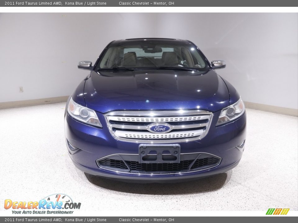 2011 Ford Taurus Limited AWD Kona Blue / Light Stone Photo #2