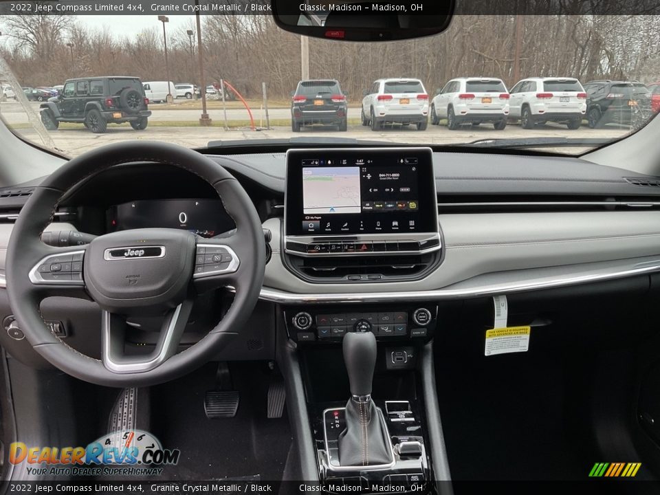 2022 Jeep Compass Limited 4x4 Granite Crystal Metallic / Black Photo #10