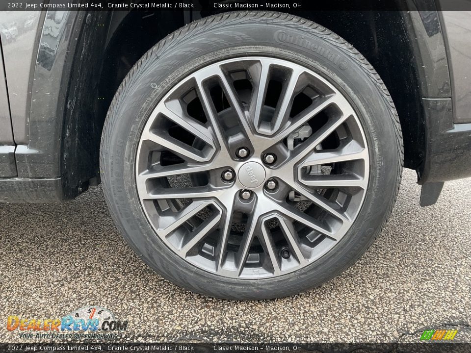 2022 Jeep Compass Limited 4x4 Granite Crystal Metallic / Black Photo #13