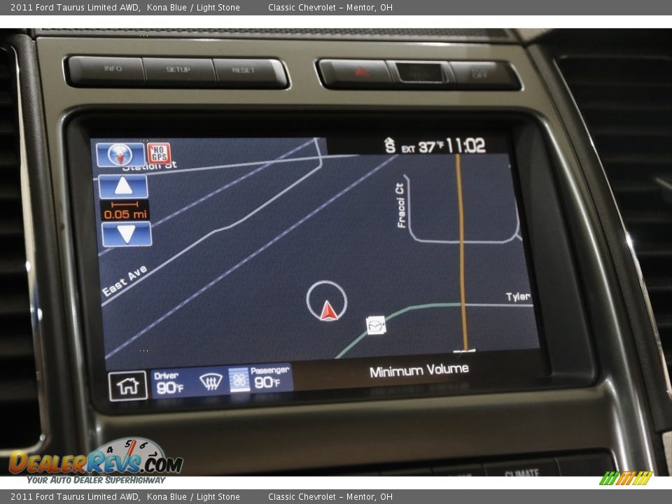 Navigation of 2011 Ford Taurus Limited AWD Photo #11