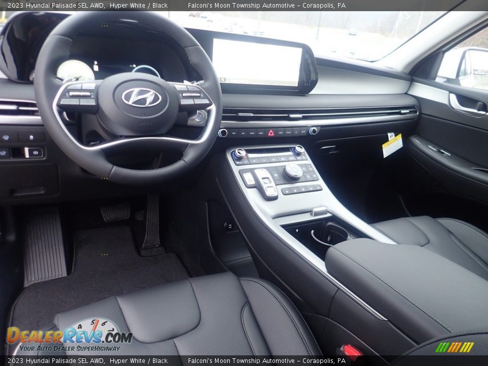 Black Interior - 2023 Hyundai Palisade SEL AWD Photo #13