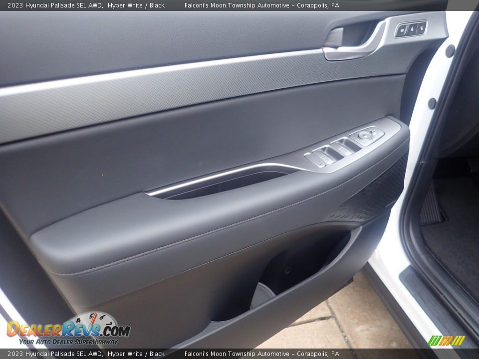 2023 Hyundai Palisade SEL AWD Hyper White / Black Photo #14