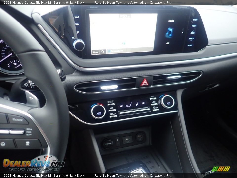 2023 Hyundai Sonata SEL Hybrid Serenity White / Black Photo #17