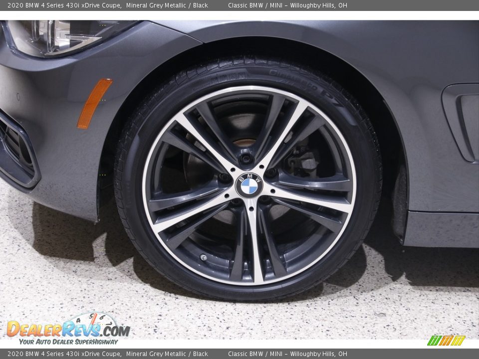 2020 BMW 4 Series 430i xDrive Coupe Mineral Grey Metallic / Black Photo #24