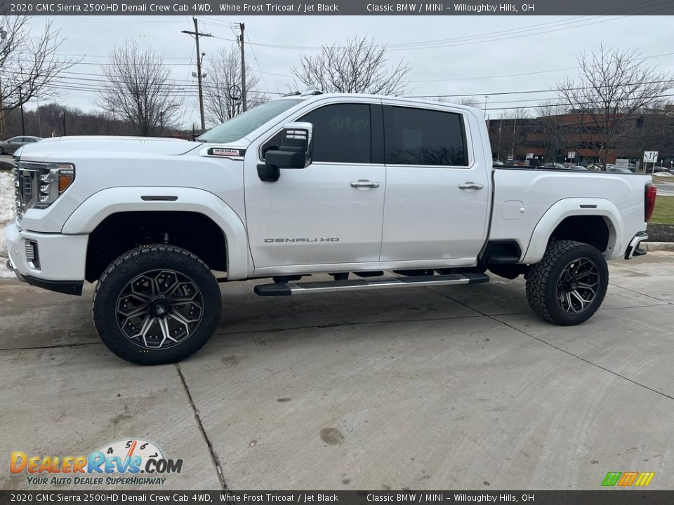 2020 GMC Sierra 2500HD Denali Crew Cab 4WD White Frost Tricoat / Jet Black Photo #1