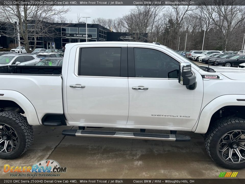 2020 GMC Sierra 2500HD Denali Crew Cab 4WD White Frost Tricoat / Jet Black Photo #2