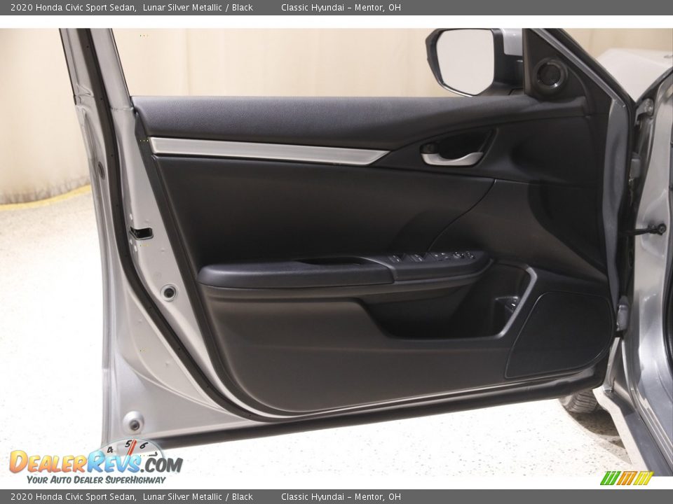 2020 Honda Civic Sport Sedan Lunar Silver Metallic / Black Photo #4