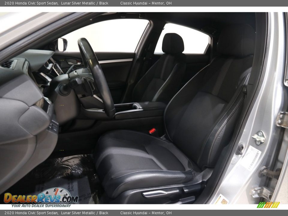 2020 Honda Civic Sport Sedan Lunar Silver Metallic / Black Photo #5