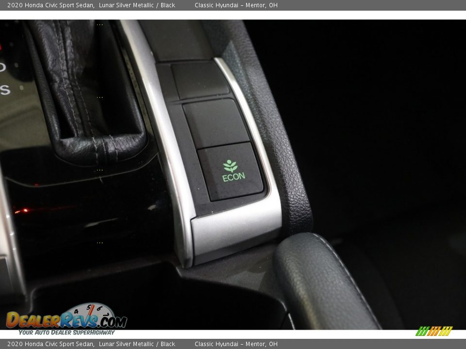 2020 Honda Civic Sport Sedan Lunar Silver Metallic / Black Photo #15