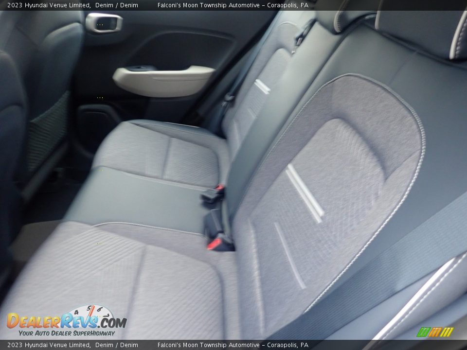 Rear Seat of 2023 Hyundai Venue Limited Photo #12