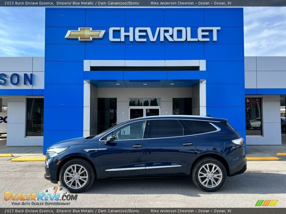 Emperor Blue Metallic 2023 Buick Enclave Essence Photo #1