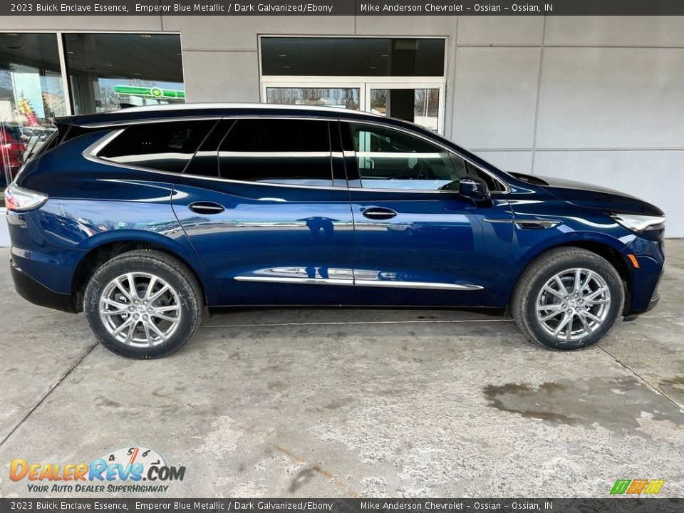 2023 Buick Enclave Essence Emperor Blue Metallic / Dark Galvanized/Ebony Photo #6