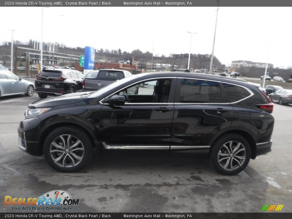 2020 Honda CR-V Touring AWD Crystal Black Pearl / Black Photo #7