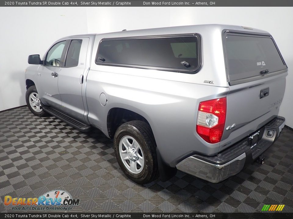 2020 Toyota Tundra SR Double Cab 4x4 Silver Sky Metallic / Graphite Photo #12