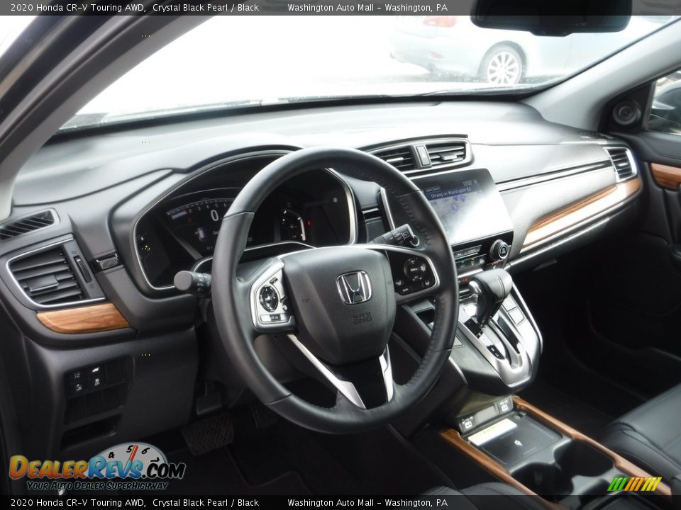2020 Honda CR-V Touring AWD Crystal Black Pearl / Black Photo #13
