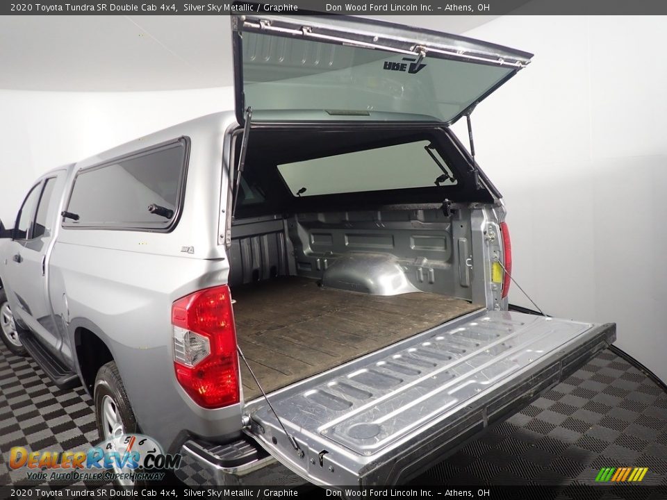 2020 Toyota Tundra SR Double Cab 4x4 Silver Sky Metallic / Graphite Photo #14