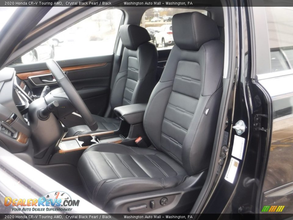 2020 Honda CR-V Touring AWD Crystal Black Pearl / Black Photo #14