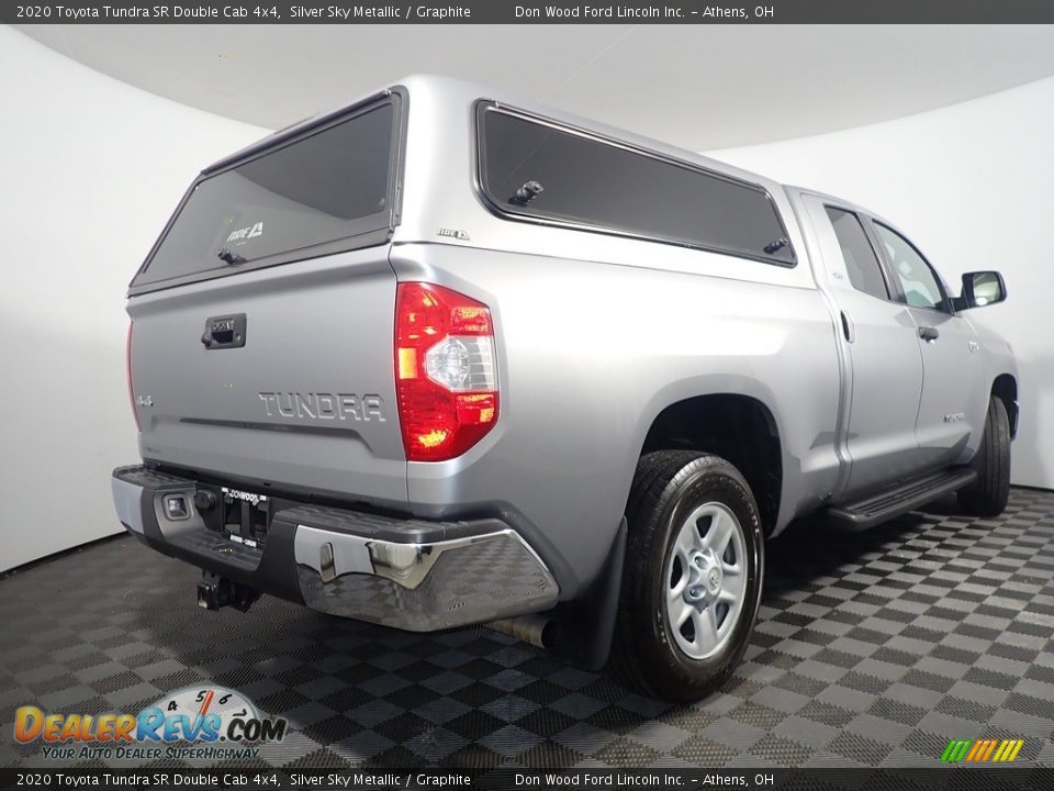 2020 Toyota Tundra SR Double Cab 4x4 Silver Sky Metallic / Graphite Photo #15
