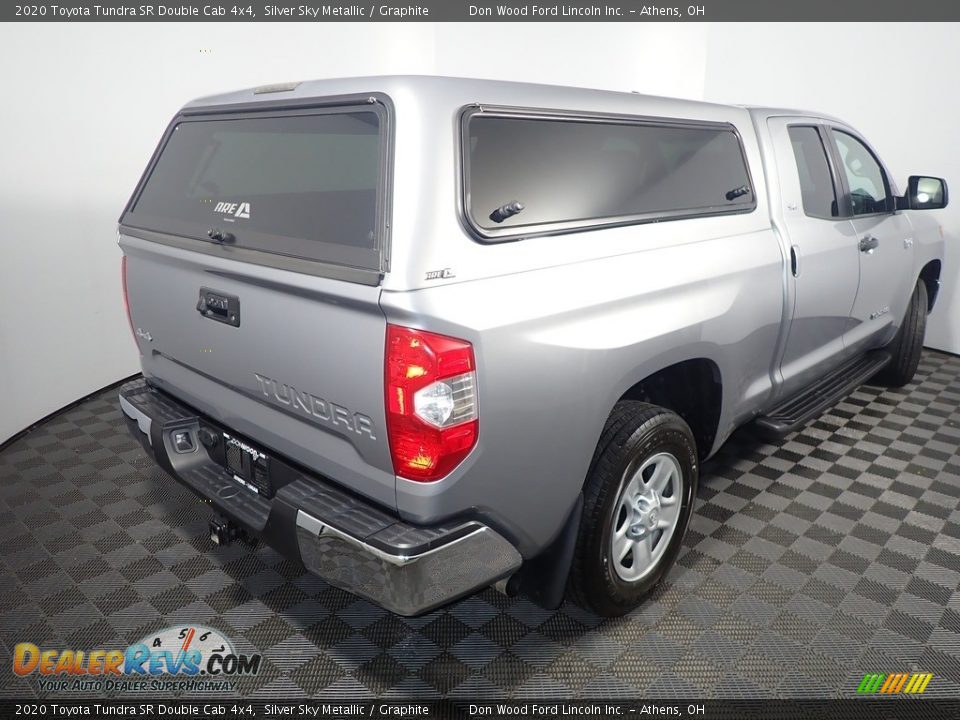 2020 Toyota Tundra SR Double Cab 4x4 Silver Sky Metallic / Graphite Photo #16