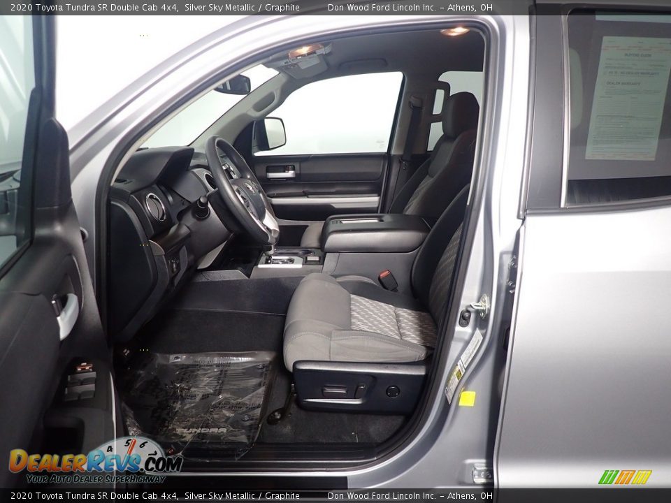 2020 Toyota Tundra SR Double Cab 4x4 Silver Sky Metallic / Graphite Photo #19