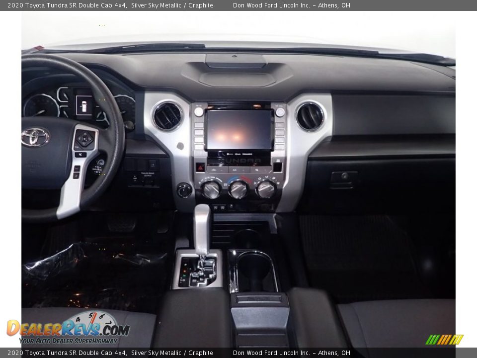 2020 Toyota Tundra SR Double Cab 4x4 Silver Sky Metallic / Graphite Photo #22