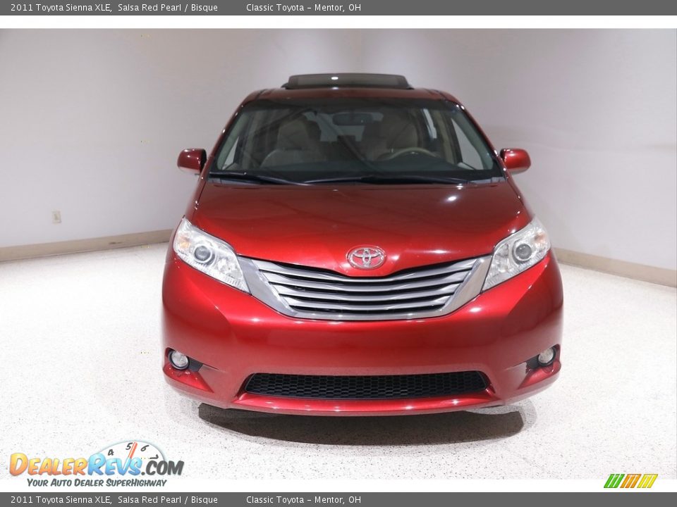 2011 Toyota Sienna XLE Salsa Red Pearl / Bisque Photo #2