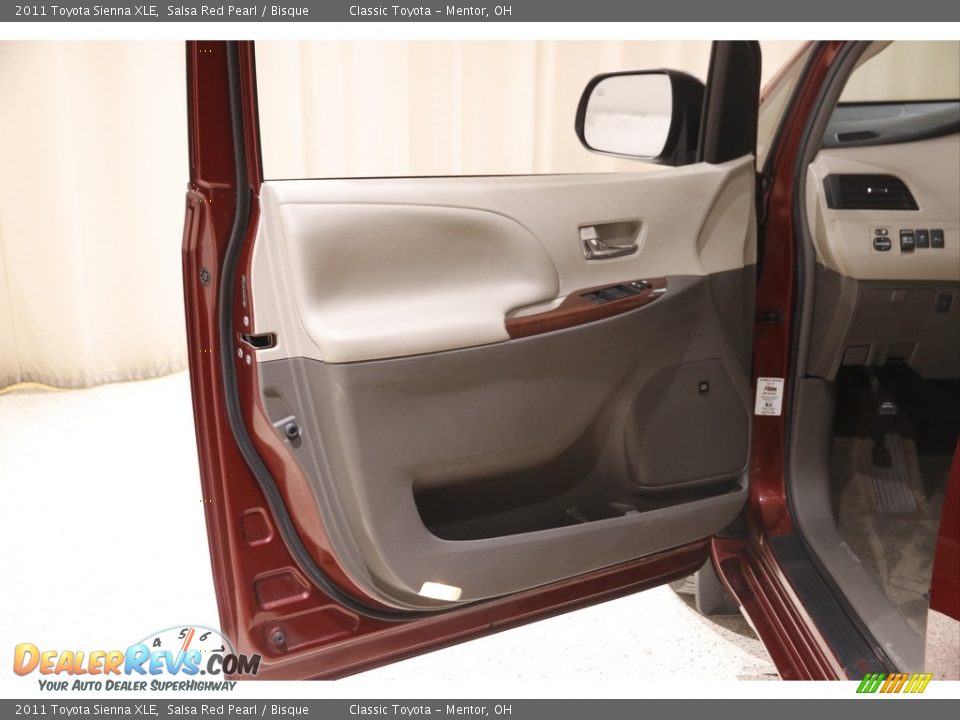 2011 Toyota Sienna XLE Salsa Red Pearl / Bisque Photo #4