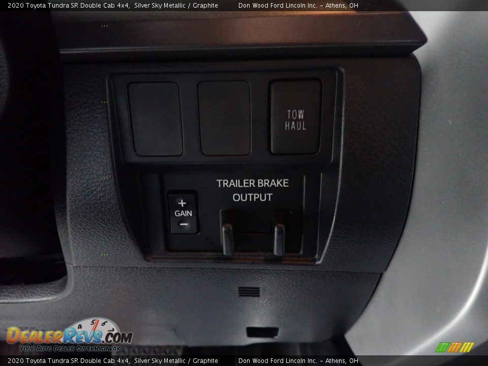 2020 Toyota Tundra SR Double Cab 4x4 Silver Sky Metallic / Graphite Photo #29