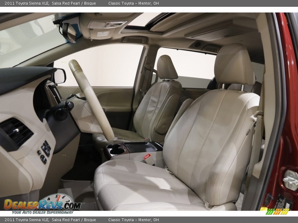 2011 Toyota Sienna XLE Salsa Red Pearl / Bisque Photo #5
